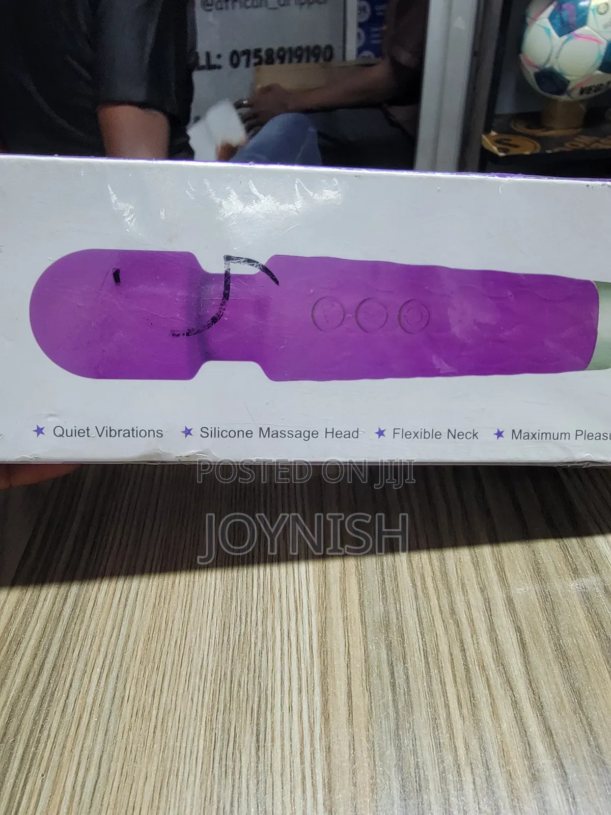 Silicon Wand Massager Sex Toy