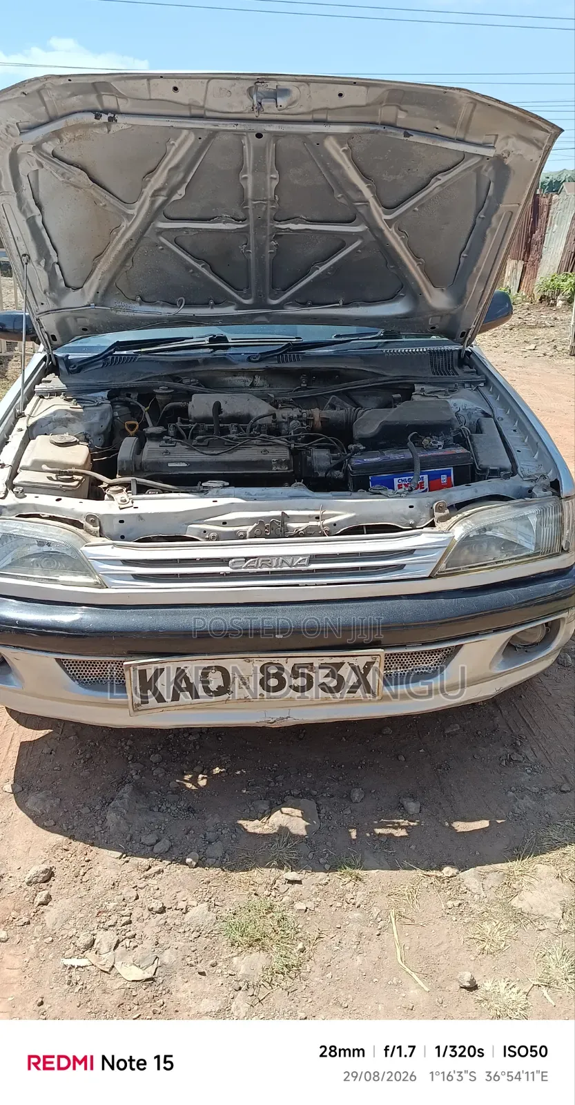 Toyota Carina 1997 Silver