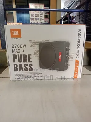 JBL Underseat Subwoofer 2700W – Powerful Bass Car Audio