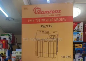 10kgs Ramtons Washing Machine Twin Tub With Air Dryer RW215