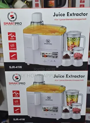 4 in 1 Smartpro Juicer -Blender-Grinder and Mill Food Processor