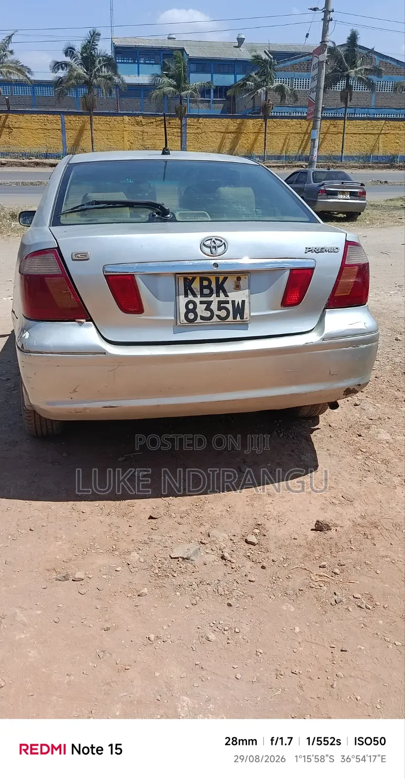Toyota Premio 2003 Silver