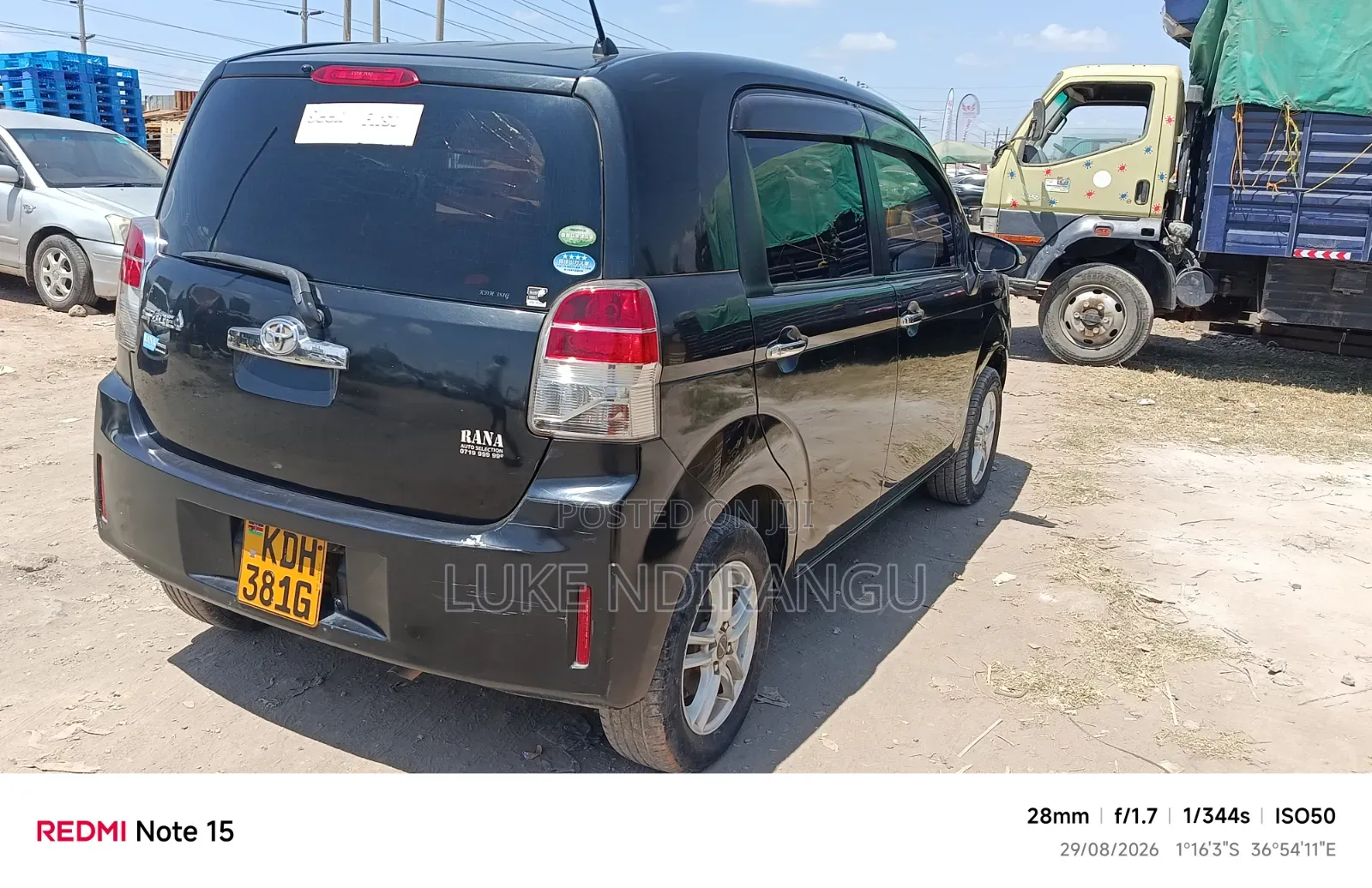 Toyota Spade 2015 Black