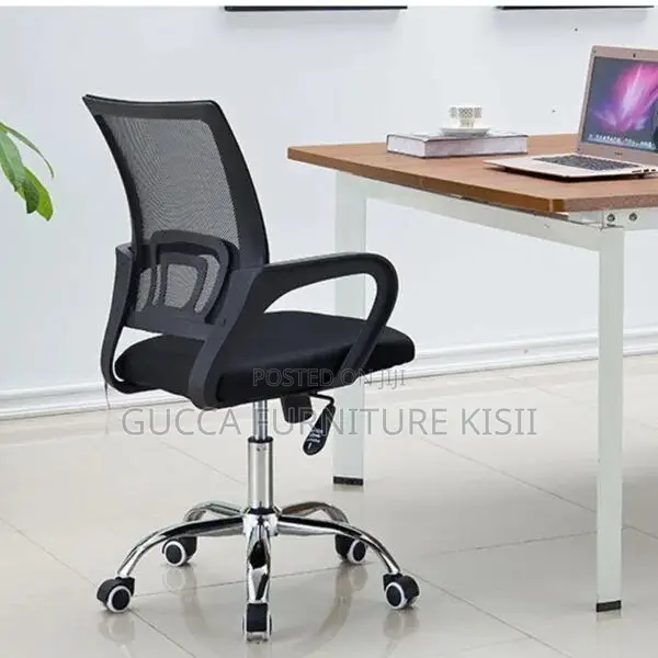 Office Chair; Clerical Medium-Back Mesh Office Chair