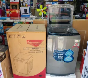 Ramtons Washing Machine 12Kg Top Load Magic Cube Full Automatic RW136