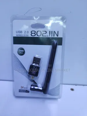 USB 2.0 Wifi Dongle 300mbps With Antenna