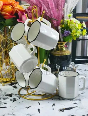 New In!!!!
*6pc Hexagonal Japanese Concise Mugs.