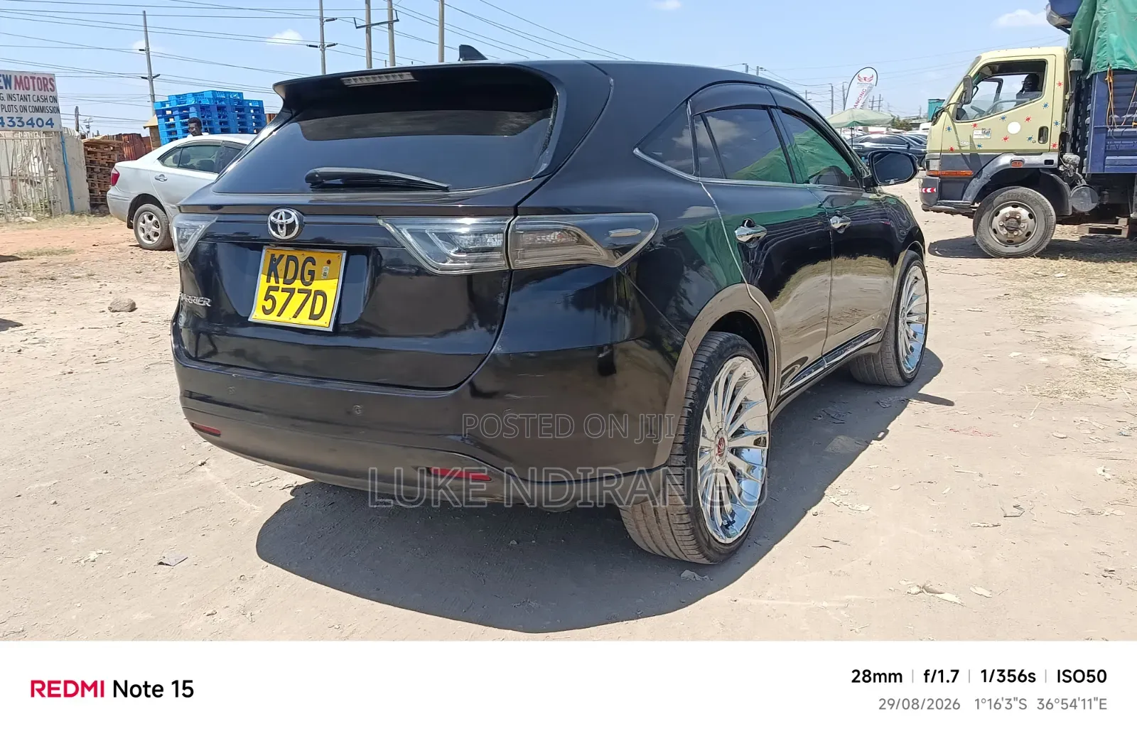 Toyota Harrier 2014 Black