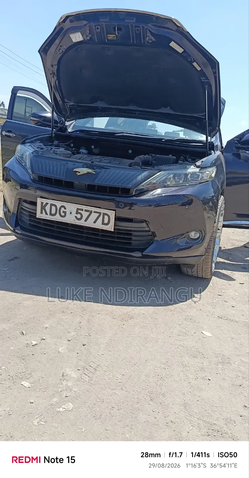 Toyota Harrier 2014 Black