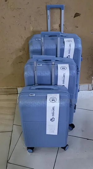 3 in 1 Rubber Suitcase With Wheels