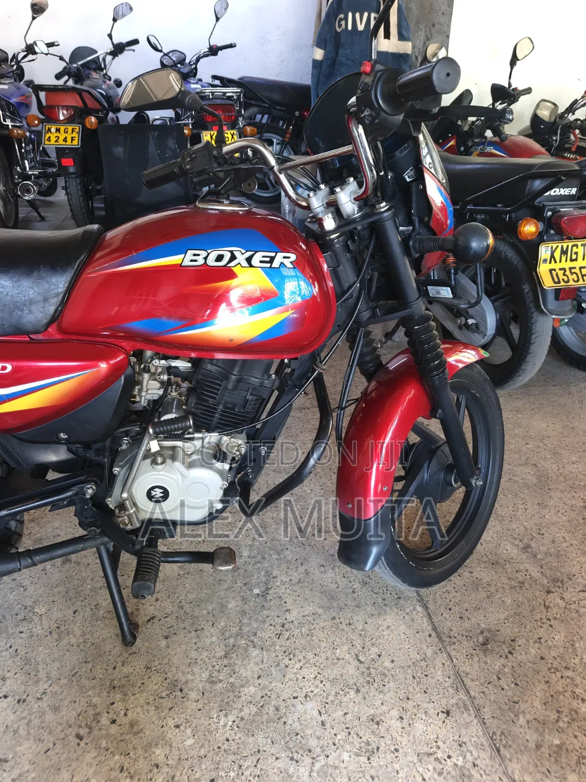 Bajaj Boxer 150 UG 2025 Red