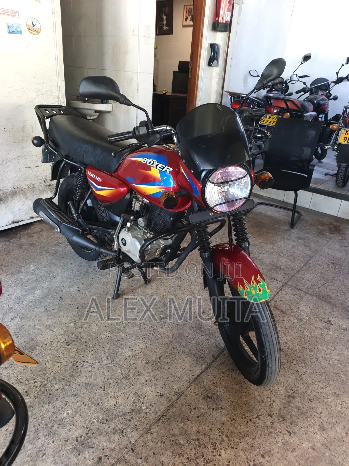 Bajaj Boxer 150 UG 2025 Red
