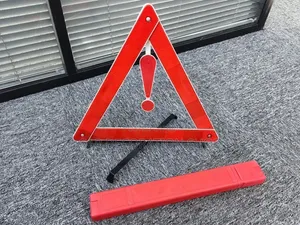 2pcs Foldable Life Saversal Alerts Oncoming Drivers of Car Breakdown
