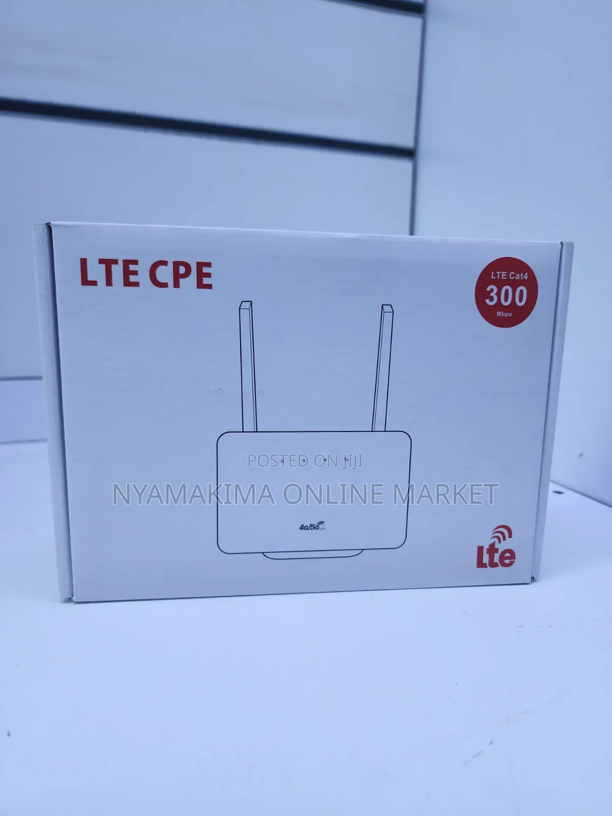 4g Lte Cpe 300mbps Universal Wifi All Simcard Router Whitee