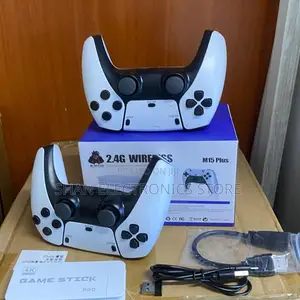 M15 Game Stick Supports 4K Visuals – Classic Games Console