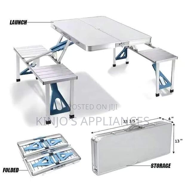 Foldable Table With Seats