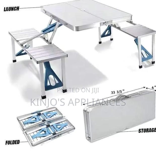 Foldable Table With Seats - thumbnail 2