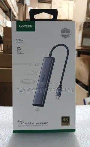 Ugreen CM511 5-in-1 Docking Station USB C to 3 USB