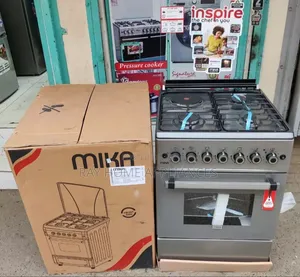 Mika Standing Cooker 3 Gas + 1 Electric, 58cm*58cm MST58U31E4DG