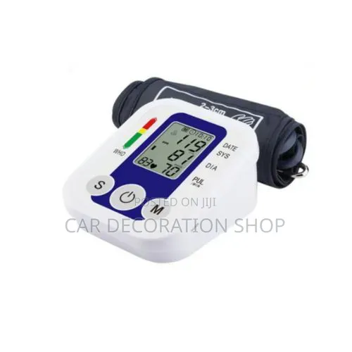 Fully Automatic Inflation Button Interface Blood Pressure Monitor