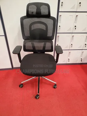 The Vantage Black Orthopedic Office Chair