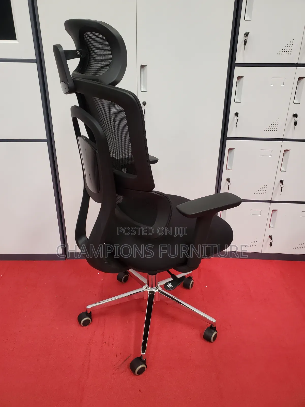 The Vantage Black Orthopedic Office Chair