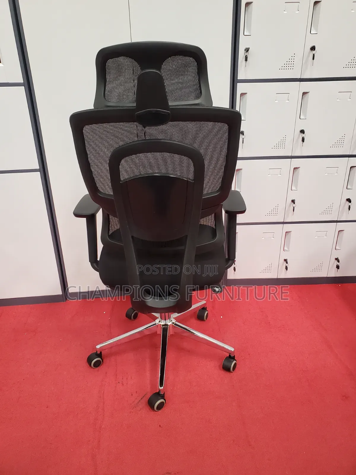 The Vantage Black Orthopedic Office Chair