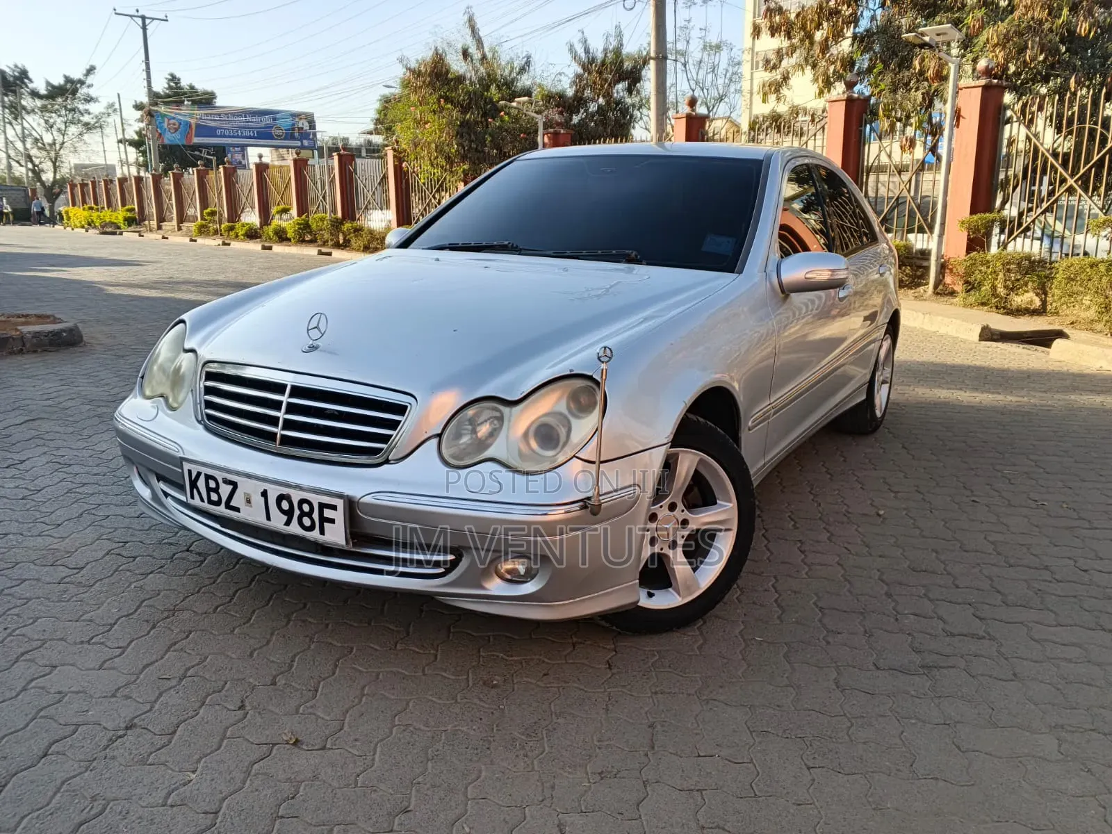 Mercedes-Benz C180 2007 Silver