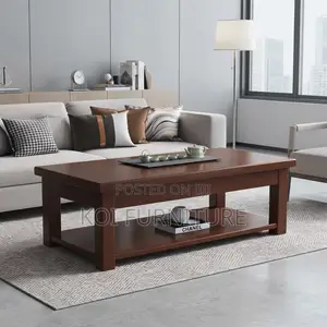 Coffee Table; Mahogany Executive Home Office Solution Coffee Table