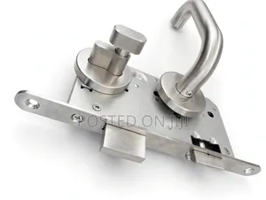 Stainless Steel Mortise Door Lock Set With Thumb-Turn Privacy Lock