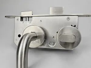 Stainless Steel Mortise Door Lock Set With Thumb-Turn Privacy Lock