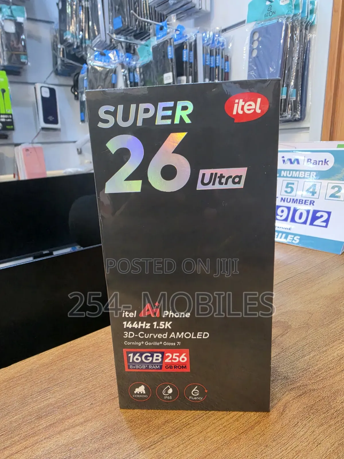 New Itel S26 Ultra 256 GB Black