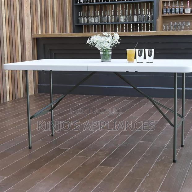 Adjustable Foldable Table - 120*61*74 CMS - thumbnail 2