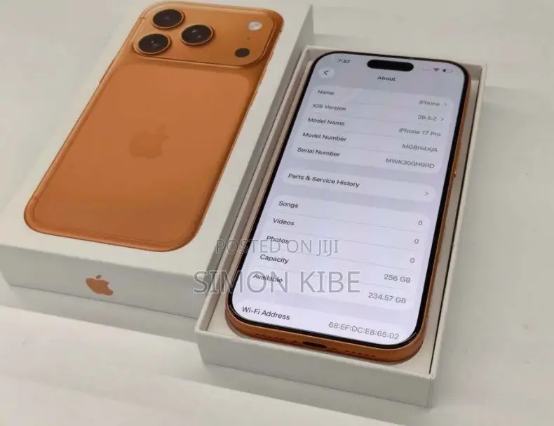 Apple iPhone 17 Pro Max 256 GB Orange
