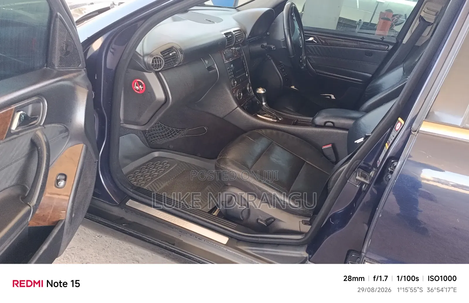 Mercedes-Benz C230 2005 Black
