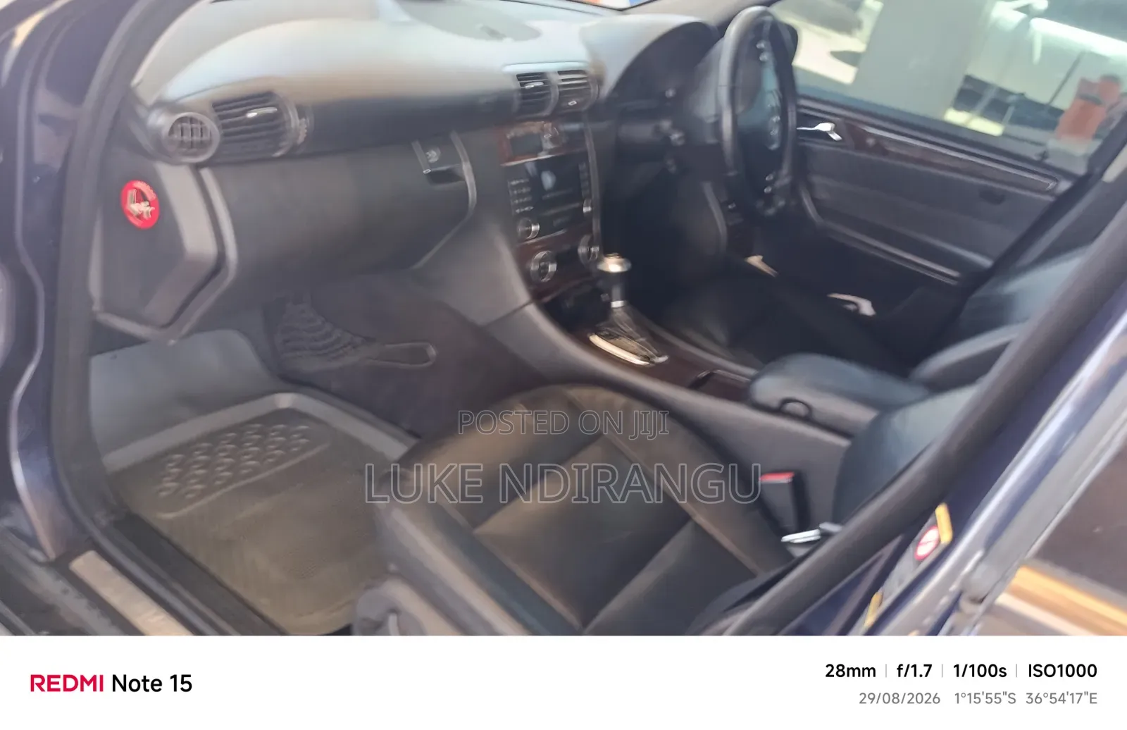 Mercedes-Benz C230 2005 Black