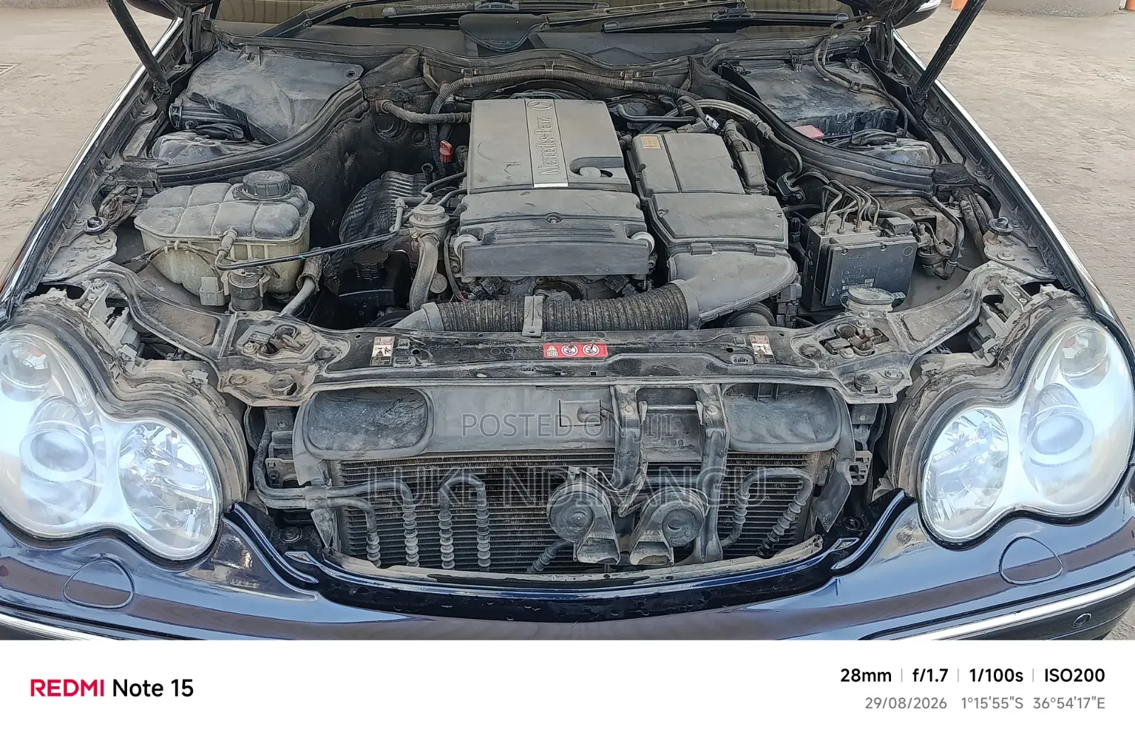 Mercedes-Benz C230 2005 Black