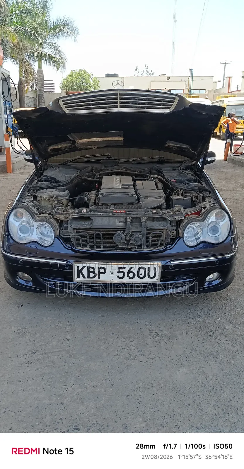 Mercedes-Benz C230 2005 Black