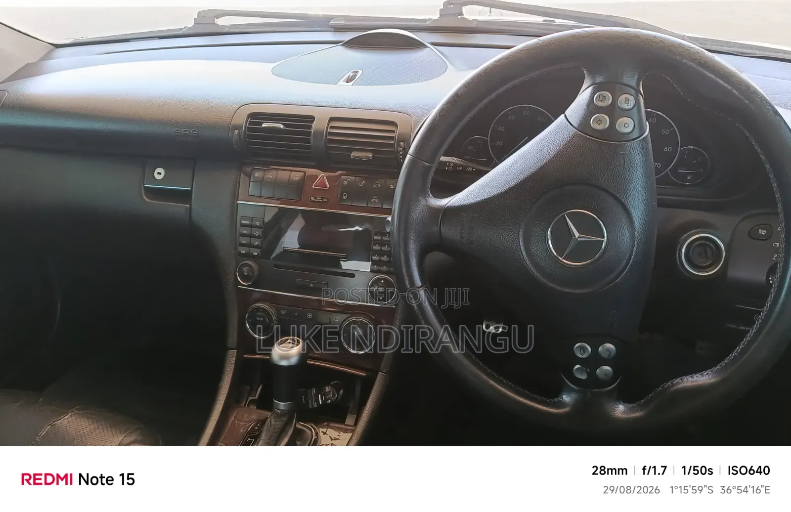 Mercedes-Benz C230 2005 Black