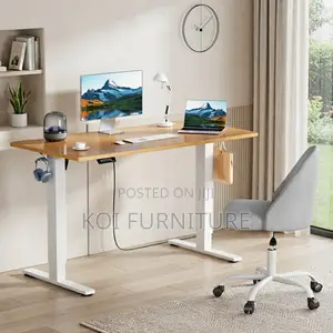 Office Desk; Ergonomic Modern 1.4 Meter Adjustable Stand Desks
