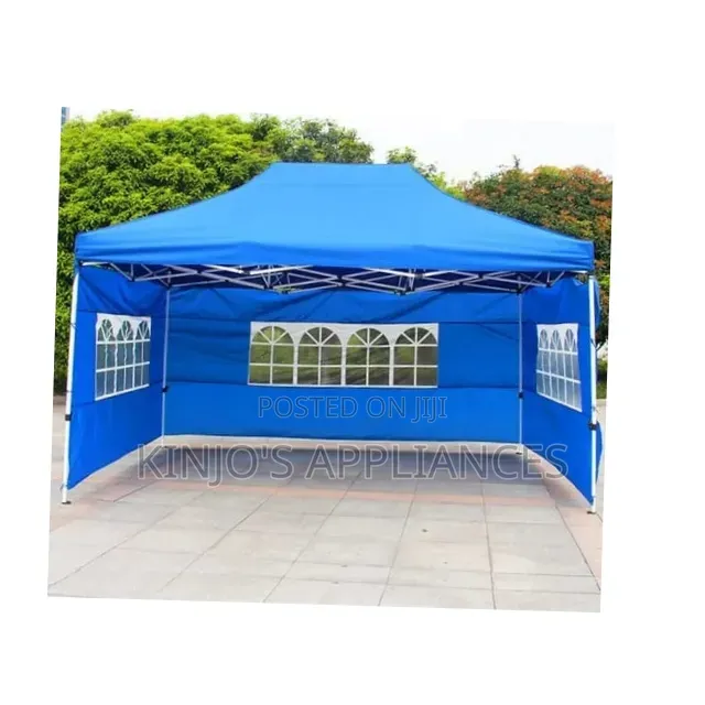 3×6. Pop Up Gazebo Canopy Tent With 3 Window Side Walls