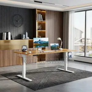 Office Desk; Ergonomic Modern 1.4 Meter Adjustable Stand Desks