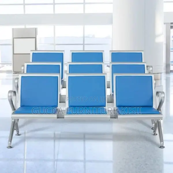Waiting Bench; 3 Link Padded Visitor Bench