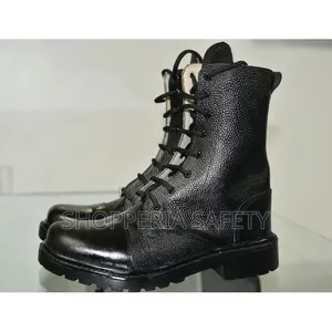 Leather Security Boots