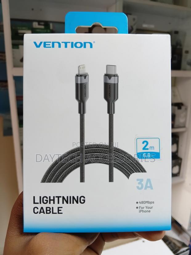 The Vention USB-C to Lightning 2M Fast-Charging Cable ( VEN LALBH)