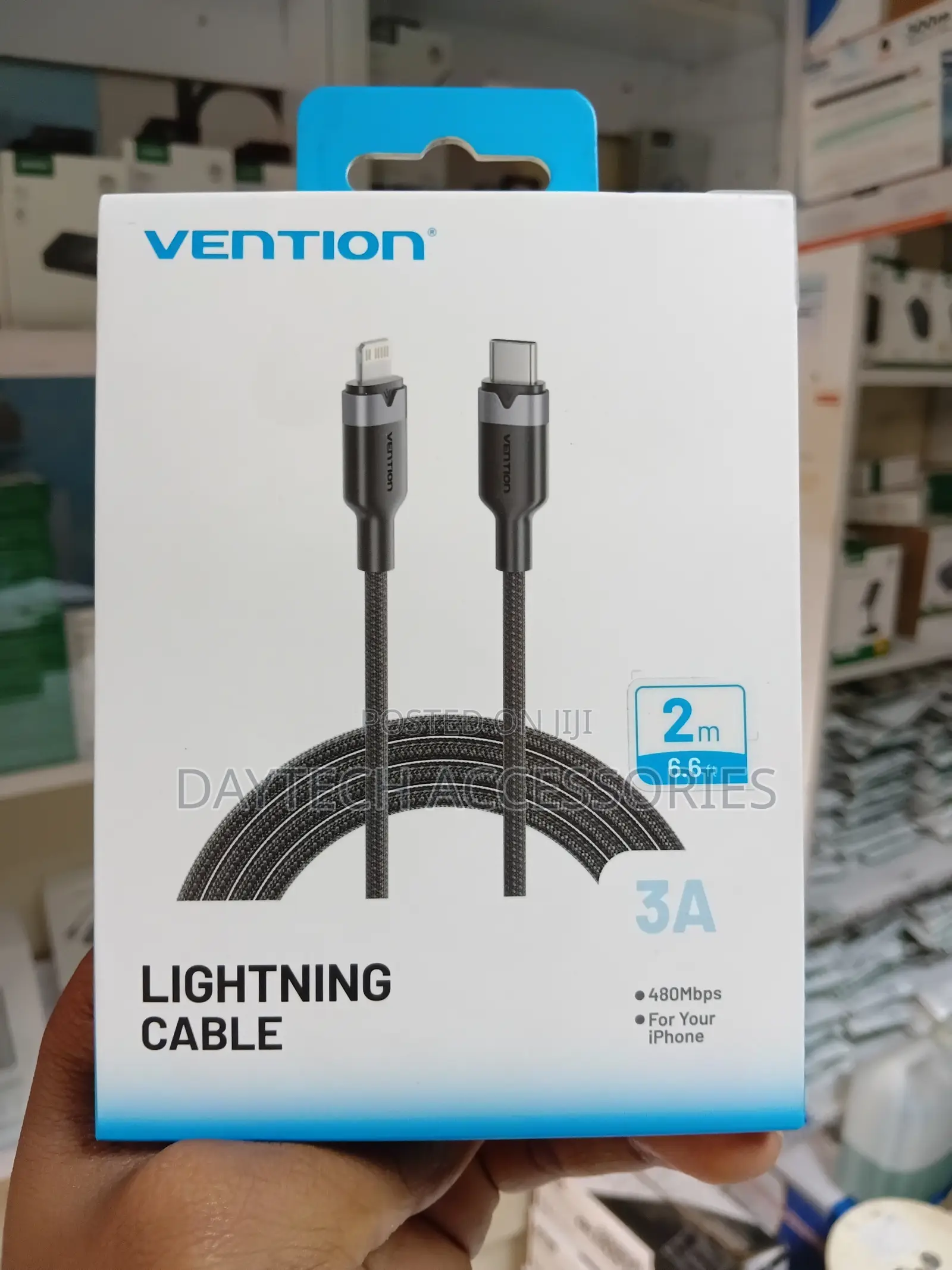The Vention USB-C to Lightning 2M Fast-Charging Cable ( VEN LALBH)