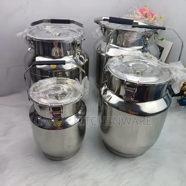 20 LTRS Stainless Steel Milk Can
