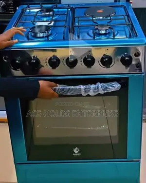 60×65 Euroken 3+1 Standing Cooker With Electric Oven - Model: EURO65
