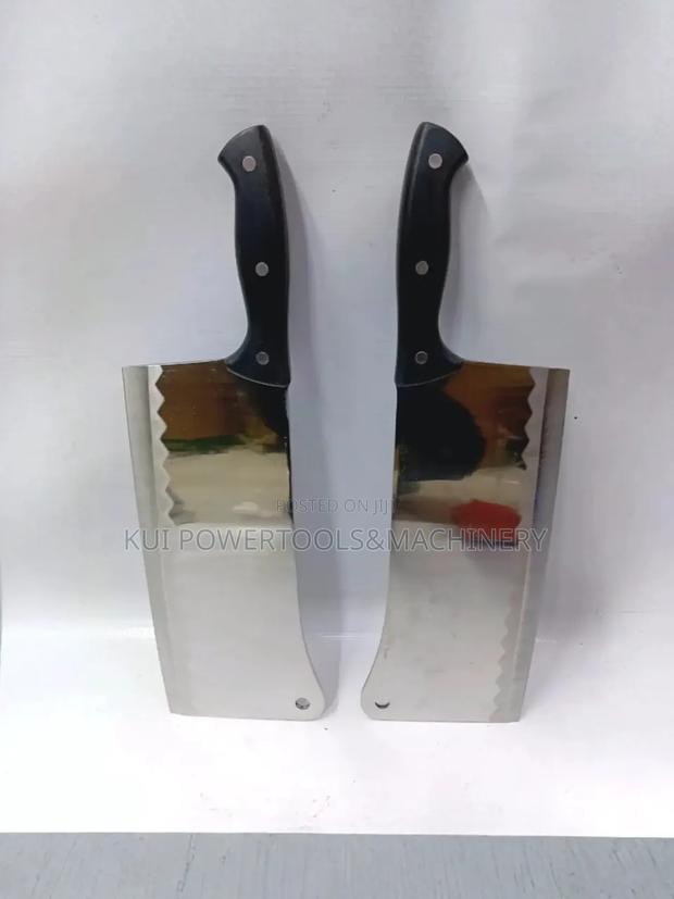 Heavy Duty Stainless Steel Meat Cleaver/ Meat Panga