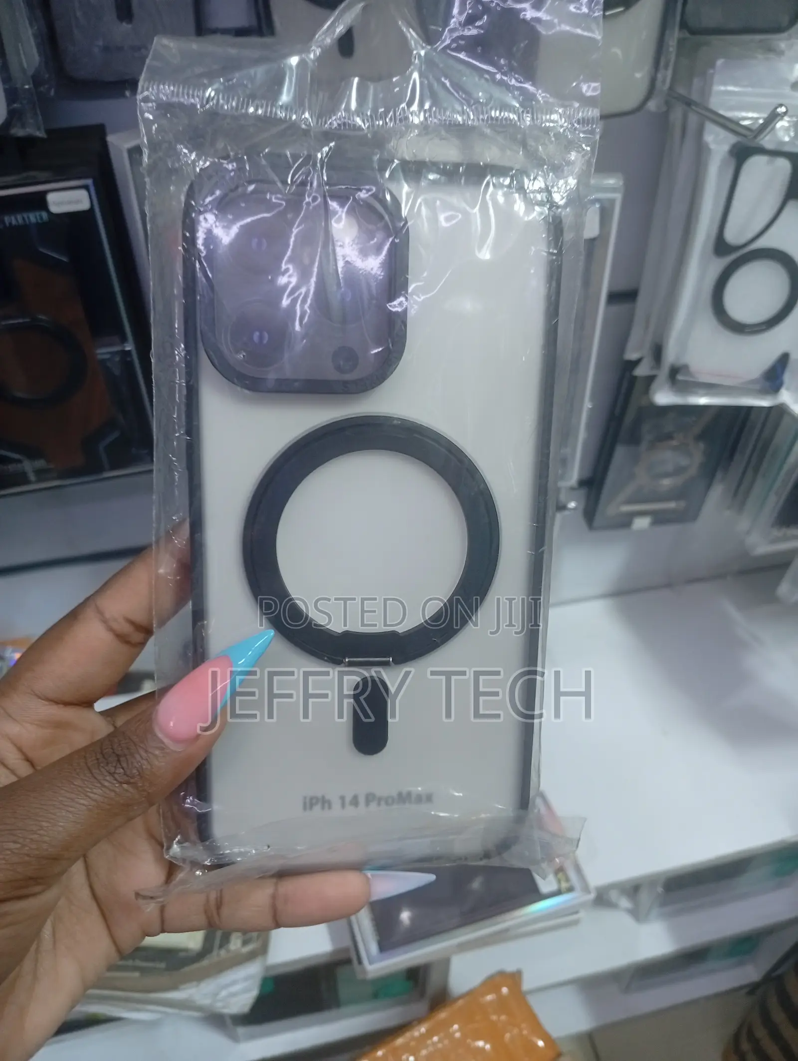 Clear MagSafe-compatible Phone Case Designed for iPhone 14 Pro Max,